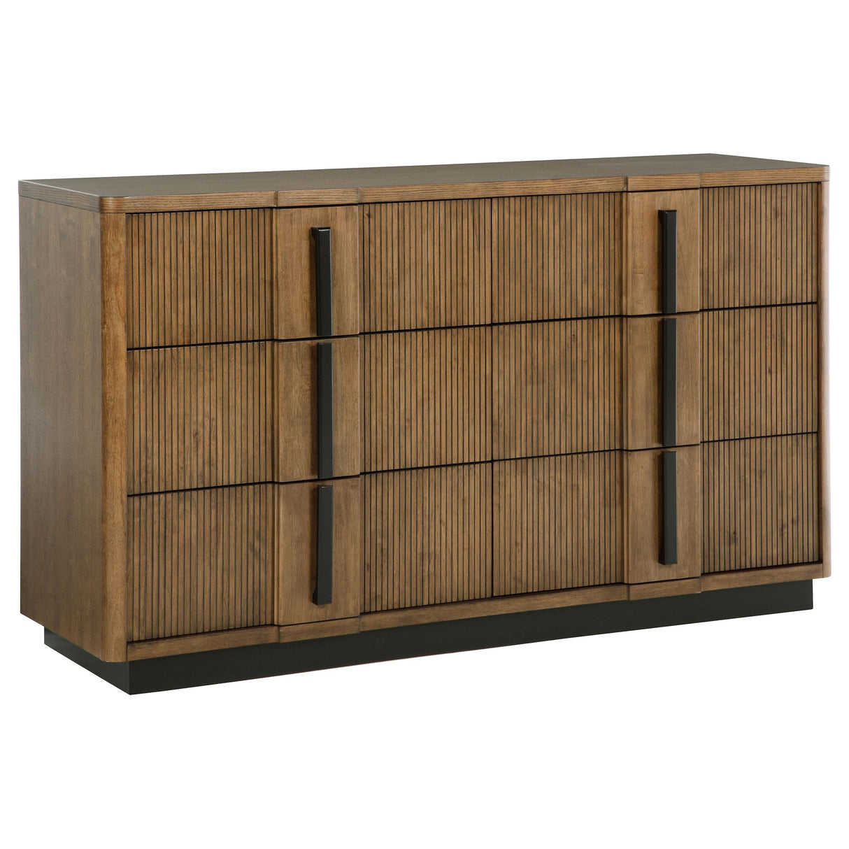 Terrace Ash Brown 6-Drawer Dresser from Coaster - Luna Furniture