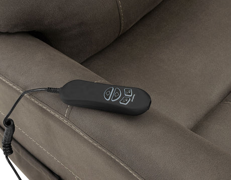 Thames Walnut Power Lift Chair with Power Headrest from Steve Silver - Luna Furniture