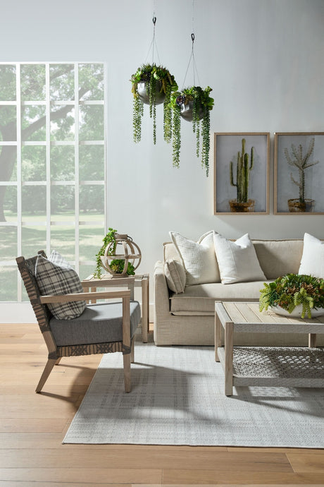 Thea Outdoor 90" Taper Arm Slipcover Sofa from Essentials For Living - Luna Furniture