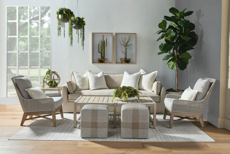 Thea Outdoor 90" Taper Arm Slipcover Sofa from Essentials For Living - Luna Furniture