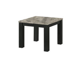 Theo Concrete/Black 3-Piece Cocktail Set from Crown Mark - Luna Furniture