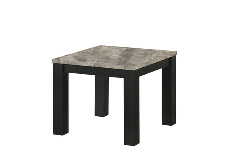 Theo Concrete/Black 3-Piece Cocktail Set from Crown Mark - Luna Furniture