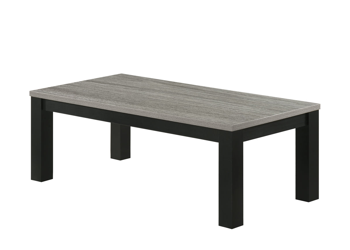 Theo Gray/Black 3-Piece Cocktail Set from Crown Mark - Luna Furniture