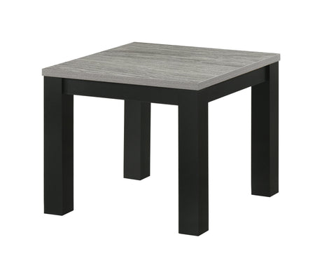 Theo Gray/Black 3-Piece Cocktail Set from Crown Mark - Luna Furniture