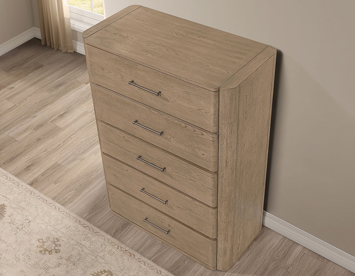 Theo Brown Led Bedroom Set from Steve Silver - Luna Furniture