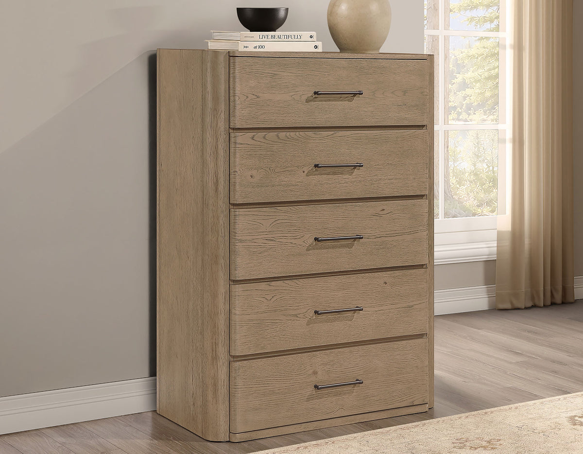 Theo Brown Led Bedroom Set from Steve Silver - Luna Furniture