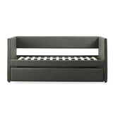 Therese Gray Daybed with Trundle from Homelegance - Luna Furniture