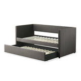 Therese Gray Daybed with Trundle from Homelegance - Luna Furniture