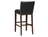 Tiffany 30″ Bar Stool, Black, Set of 2 from Steve Silver - Luna Furniture
