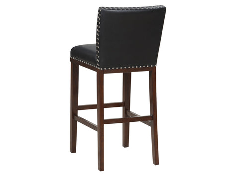 Tiffany 30″ Bar Stool, Black, Set of 2 from Steve Silver - Luna Furniture