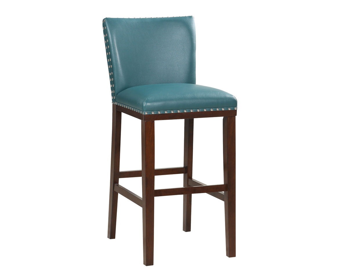 Tiffany 30″ Bar Stool, Peacock, Set of 2 from Steve Silver - Luna Furniture