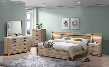 Tilston Natural Chest from Crown Mark - Luna Furniture