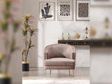 Tivoli Beige Chair from Furnia - Luna Furniture