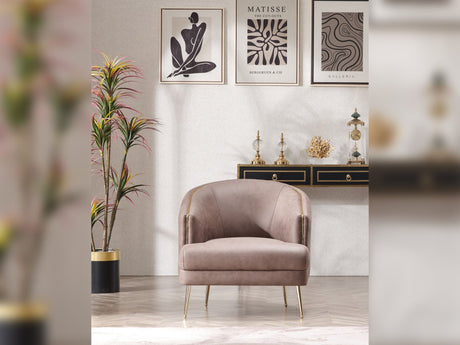 Tivoli Beige Chair from Furnia - Luna Furniture