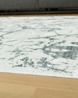 Tobinbury Gray Washable Large Rug from Ashley Furniture - Luna Furniture