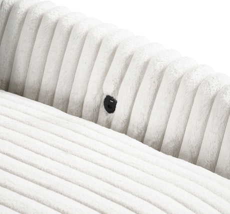 Tomball Beige Oversized Chaise Lounge from Homelegance - Luna Furniture