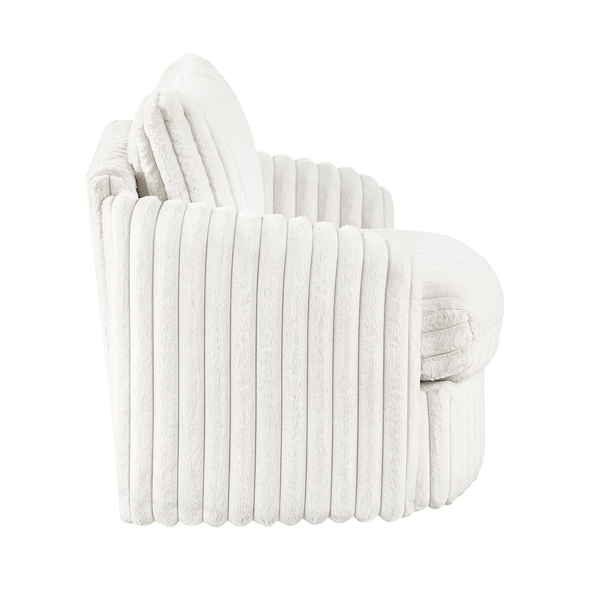 Tomball Beige Swivel Chair from Homelegance - Luna Furniture