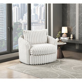 Tomball Beige Swivel Chair from Homelegance - Luna Furniture