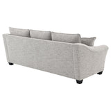 Tomkins Light Gray Boucle Upholstered Sofa from Coaster - Luna Furniture