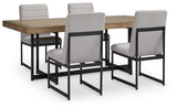 Tomtyn Light Brown Dining Table and 4 Chairs from Ashley - Luna Furniture