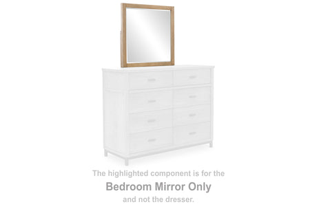 Tomtyn Light Brown Bedroom Mirror (Mirror Only) from Ashley - Luna Furniture