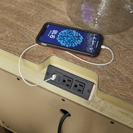 Tomtyn Light Brown Nightstand from Ashley Furniture - Luna Furniture