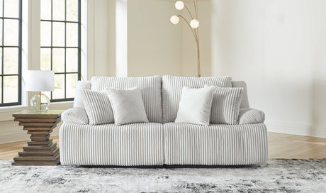 Top Tier Alloy 2-Piece Sectional Loveseat from Ashley - Luna Furniture