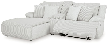 Top Tier Alloy 3-Piece LAF Chaise Reclining Sectional from Ashley - Luna Furniture