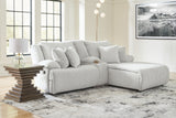 Top Tier Alloy 3-Piece RAF Chaise Reclining Sectional from Ashley - Luna Furniture