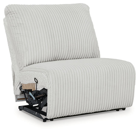 Top Tier Alloy 4-Piece LAF Chaise Reclining Sectional from Ashley - Luna Furniture