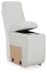 Top Tier Alloy 4-Piece LAF Chaise Reclining Sectional from Ashley - Luna Furniture