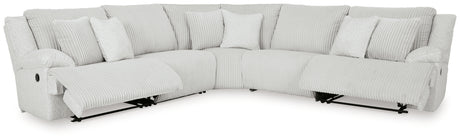 Top Tier Alloy 5-Piece Reclining Sectional from Ashley - Luna Furniture