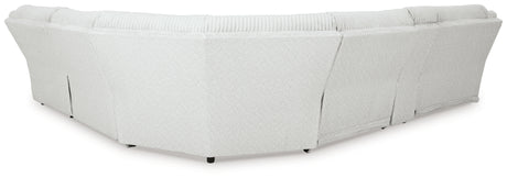 Top Tier Alloy 6-Piece RAF Chaise Reclining Sectional from Ashley - Luna Furniture