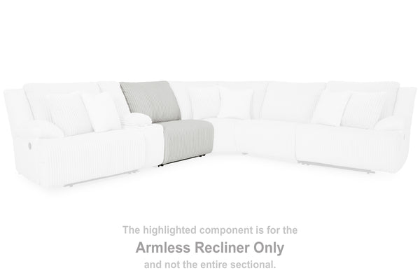 Top Tier Alloy Armless Recliner