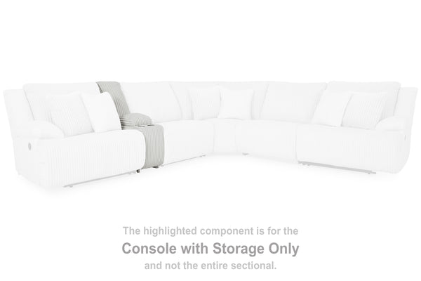 Top Tier Alloy Console with Storage