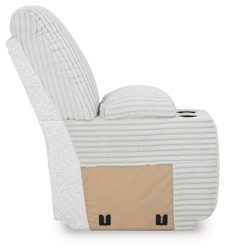 Top Tier Alloy Console with Storage from Ashley - Luna Furniture