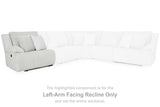 Top Tier Alloy Left-Arm Facing Recliner from Ashley - Luna Furniture