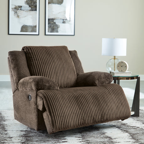 Top Tier Chocolate Recliner from Ashley - Luna Furniture