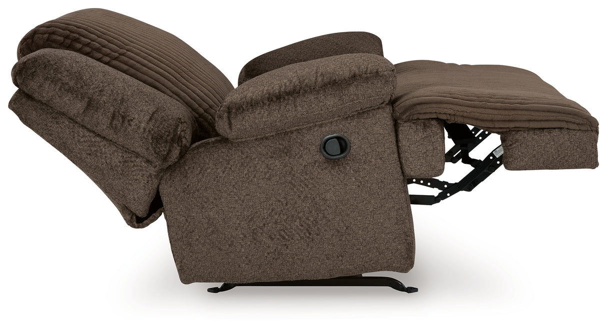 Top Tier Chocolate Sofa and Recliner from Ashley - Luna Furniture