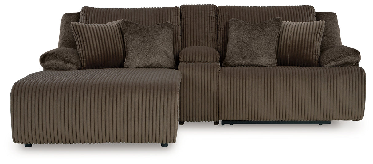 Top Tier Chocolate Sofa and Recliner from Ashley - Luna Furniture