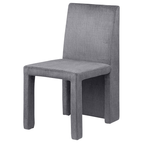 Tordera Gray Velvet Upholstered Side Chair, Set of 2 from Coaster - Luna Furniture