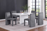 Tordera Gray Velvet Upholstered Side Chair, Set of 2 from Coaster - Luna Furniture