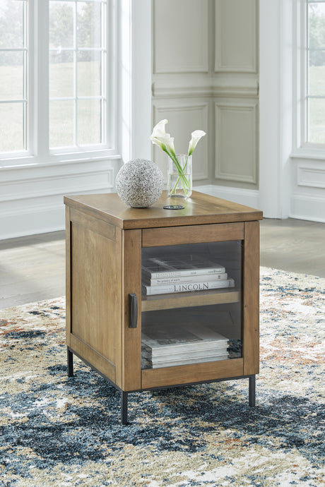 Torlanta Brown Chairside End Table from Ashley - Luna Furniture