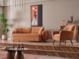 Toscana Chair in Orange from Furnia - Luna Furniture