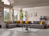 Toscana Gray Modular Sectional from Furnia - Luna Furniture