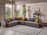 Toscana Gray Modular Sectional from Furnia - Luna Furniture