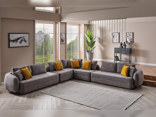 Toscana Gray Modular Sectional