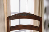 Townsville Dark Walnut 7-Piece Dining Room Set from Furniture of America - Luna Furniture