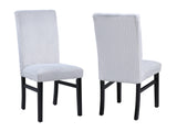 Tracy Light Gray Dining Chair, Set of 2 from Crown Mark - Luna Furniture