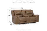 Trasimeno Power Reclining Sofa, Loveseat and Recliner from Ashley - Luna Furniture